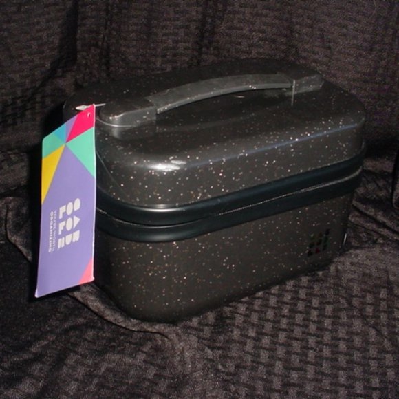 Caboodles Makeup Caboodles Nwt Sparkle Black The Voyager Train Case